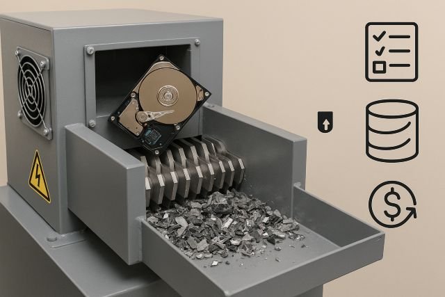 Industrial Hard Drive Shredding Machine: Features, Capacity, and Benefits