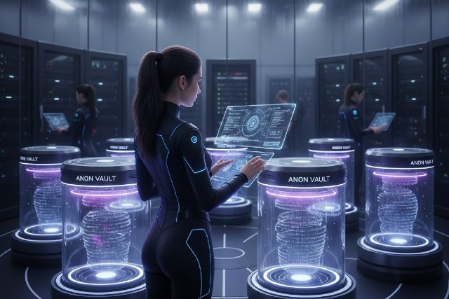 Anon Vault: A Modern Approach to Private and Encrypted Data Storage