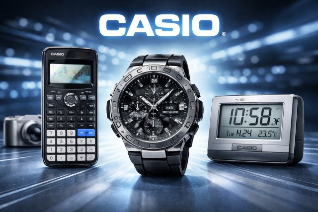 Casîo: A Trusted Name in Timekeeping and Technology