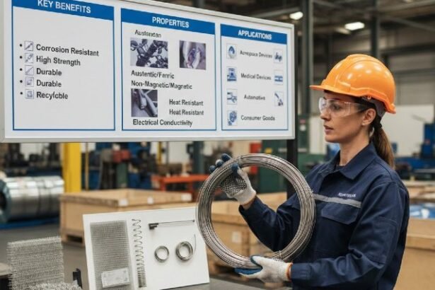 Wire of Stainless Steel: Key Benefits, Properties, and Applications