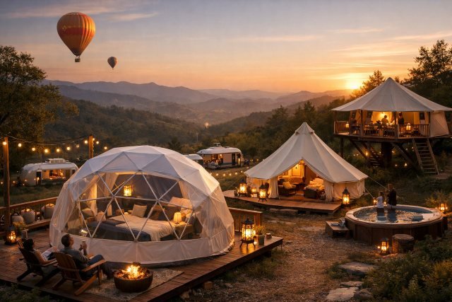 Glamping Economy: Why Luxury Camping Is Exploding in 2026
