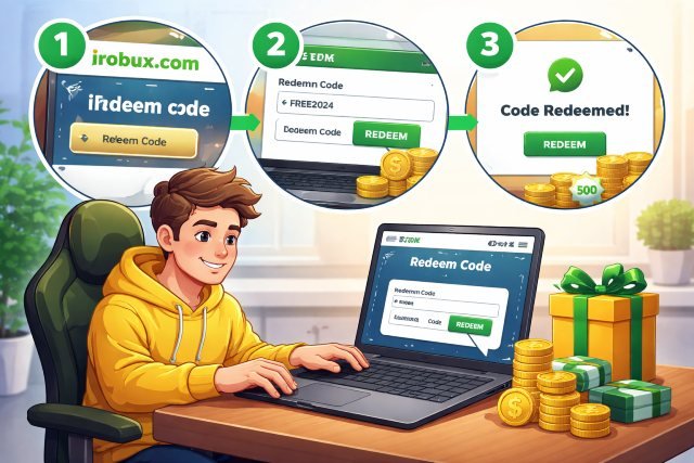 Irobux.com Redeem: Working Steps to Redeem Codes Successfully