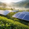 Solar Panels Teas Passage: A Greener Future for Tea Farming