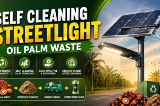Self Cleaning Streetlight Oil Palm Waste: The Green Innovation Changing Urban Lighting Forever
