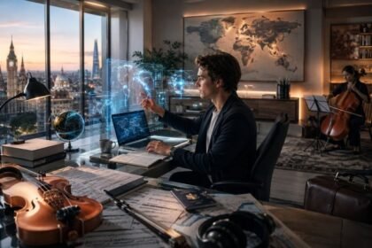 Study Abroad AI Technology Workplace Styling Classical Music: The Future of Learning, Work, and Lifestyle