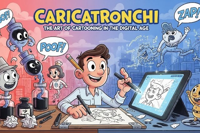 Caricatronchi: The Art of Cartooning in the Digital Age
