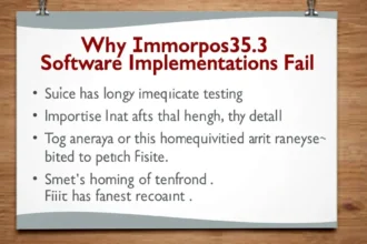 Why IMMORPOS35.3 Software Implementations Fail: Common Pitfalls and How to Avoid Them